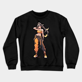 anime girl - anime style Crewneck Sweatshirt